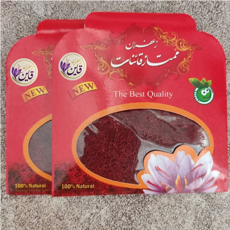 زعفران نرمه یک مثقالی ممتاز زعفران خانه برکت