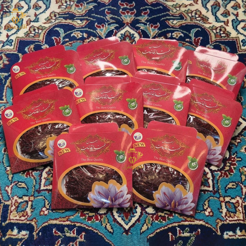زعفران ممتاز قائنات نیم مثقالی پک 20 عددی زعفران قاین
