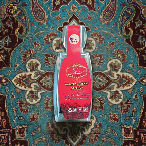 زعفران ممتاز قائنات نیم گرمی پک 30 عددی (ظرف آدین) - زعفران قاین