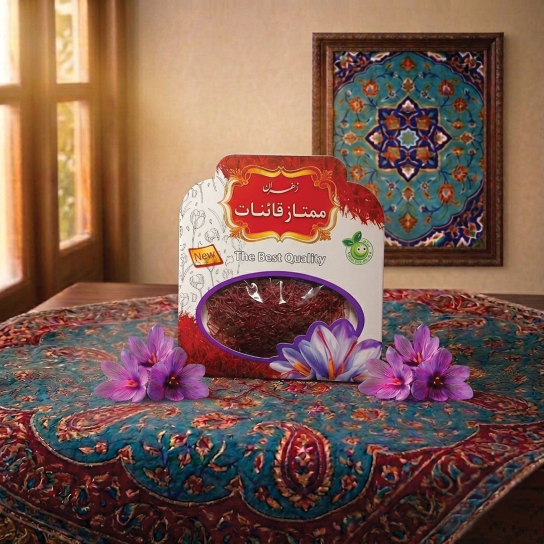زعفران سرگل سنتی قائنات 1 مثقال  زعفران کده