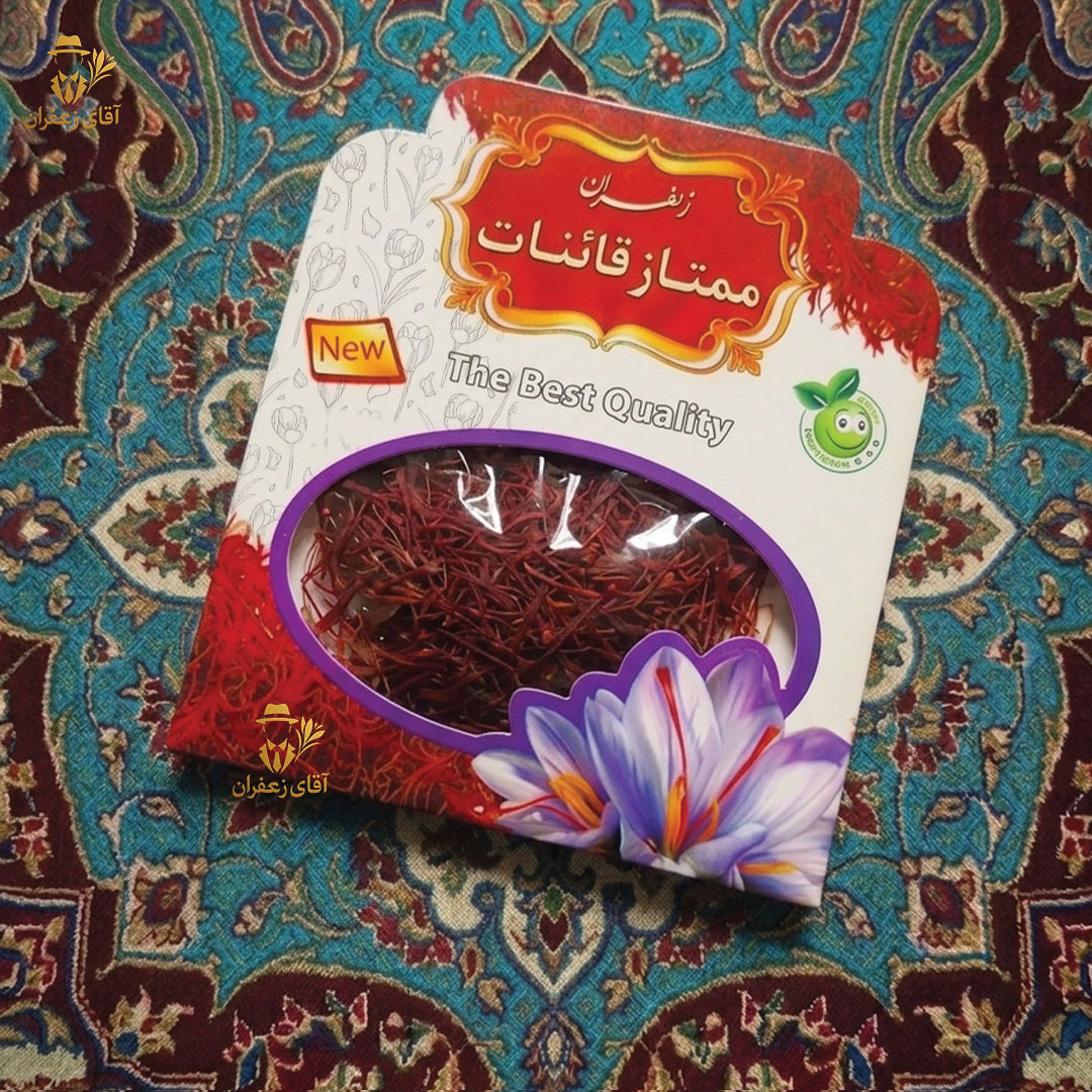 خرید زعفران سرگل سنتی قائنات 1 مثقال | عطر ملایم و رنگ عالی، مناسب مصرف روزمره و اقتصادی
